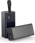 LOHAO Portable Charger Power Bank, PD 30w & QC 3.0 Fast Charging Battery Pack, 70000mah Powerbank 5 Outputs 2 Inputs Compatible with iPhone 17/16/15/14/13/12 and More
