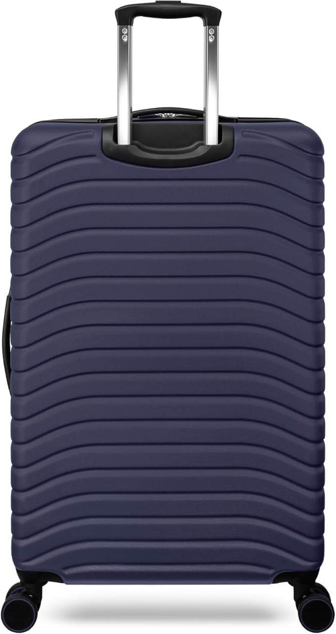 Everest Expandable Hardsided Spinner (Navy, 28-Inch Checked Large)