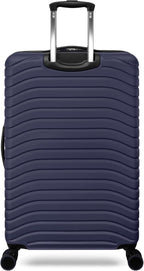 Everest Expandable Hardsided Spinner (Navy, 28-Inch Checked Large)