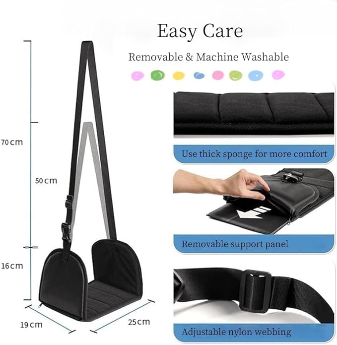 Airplane Footrest,Foot Hammock,Office Footrest,Foot Hammock for Airplane Travel Accessories,Plane Footrest