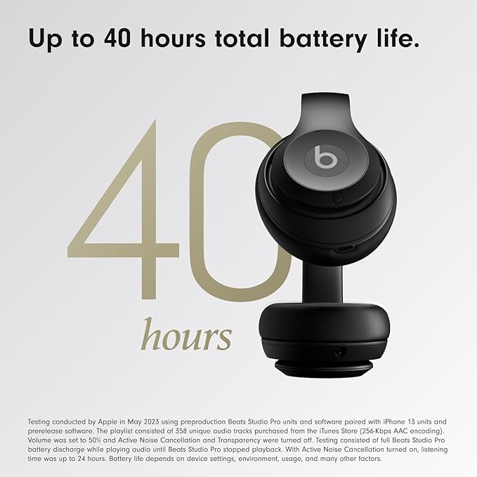 Beats Studio Pro with AppleCare+ for Headphones (2 Years) - Black