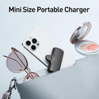 iWALK USB-C Portable Charger for iPhone 17/16/15, Mini 20W 4,800mAh Wireless Power Bank Fast Charging Travel Battery Pack Compatible with iPhone 17/16/15 Plus/17 Pro/17 Pro Max, Andriod Phone Samsung