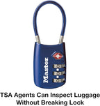 Master Lock 4688D Set Your Own Combination TSA Approved Luggage Lock, 1 Pack, Assorted
