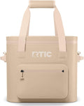 RTIC Ultra-Tough Soft Cooler Pro, Insulated, Waterproof, Leak Proof, Portable Floating Bag for Beverage, Drink, Lunch, Outdoor, Beach, Car, Camping, Picnic, Fishing, Boat
