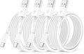 QZIIW 4 Pack USB C Fast Charging Cable 10 FT for iPhone 17 16 15/17 16 15 Pro/17 16 15 Pro max/16 15 Plus,USB A to USB C Car Carplay Cord for Galaxy S25 S24, i Pad Pro 12.9/11,Air 5th/4th Gen