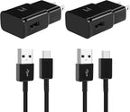 Type C Charger Fast Charging, Adaptive Fast Charger Kit with 12FT USB Type C Cable for Samsung Galaxy S23/S23 Ultra/S22/S21/S20/S20+/S10/S10+/S10e/S9/S9+/S8/S8Plus/Edge/Active/Note 8/9/10/20