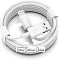 FUPYWP Car iPhone Carplay Cable, Car Charger Cord, USB A to Lightning Cable Fast Charging & Data Transfer for iPhone 14/13/12/11 Pro Max XR XS X 8 7 6 Plus SE Tangle-Free,3ft White
