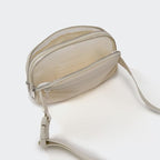 Pander Everywhere Belt Bag for Women, 5 Zipper Pockets Nylon Crossbody Fanny Pack Purse (White Opal)