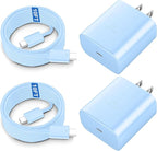 Android Charger Fast Charging, 45W USB-C Super Fast USB C Phone Charger Block with 10FT Cable for Samsung Galaxy S26 S25 S24 S23 Ultra/S26 S25 S24 S23 S22 S21 S20/Note 10/20-Blue