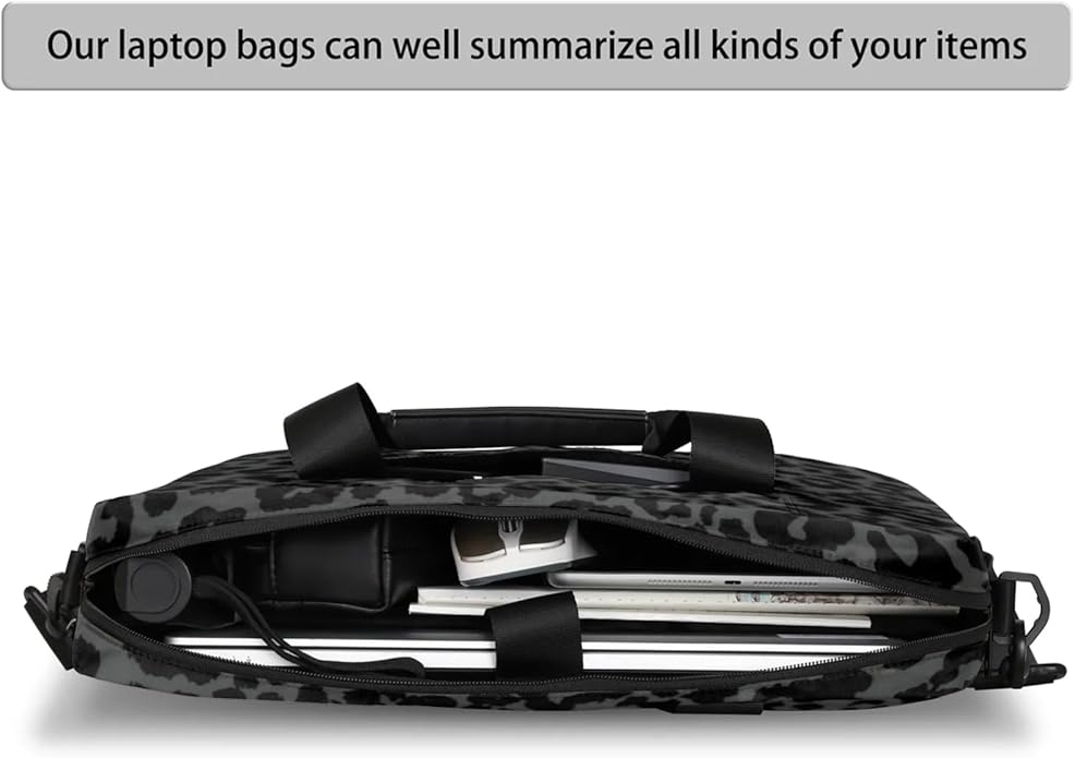 Cute Laptop Shoulder Bag for Women Men, Computer Laptop Bag Laptop Sleeve Case Laptop Satchel Briefcase Carrying Bag QA-1
