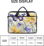 Laptop Shoulder Bag for Women Men, Waterproof Computer Case Messenger Bag Briefcase for Business Office Travel