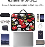 Laptop Shoulder Bag for Women Men, Waterproof Computer Case Messenger Bag Briefcase for Business Office Travel