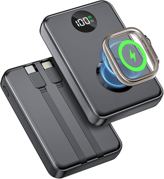 COPINK 15000mAh Mini Portable Charger Power Bank [for Apple Watch]