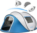EchoSmile Pop Up Camping Tent, 2/4/6 Person Easy Setup Tent, Water Resistant Dome, Portable with Carry Bag