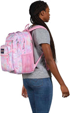 JanSport Laptop Backpack - Computer Bag with 2 Compartments, Ergonomic Shoulder Straps, 15” Laptop Sleeve, Haul Handle - Book Rucksack - Neon Daisy | 2 Compartments