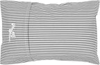 MyPillow Multi-Use Travel Pillow Compact Pillow for On-The-Go Comfort and Sleeping, Portable, Compact, Washable Pillow for Adult and Kids Neck Support [Gray Stripe]