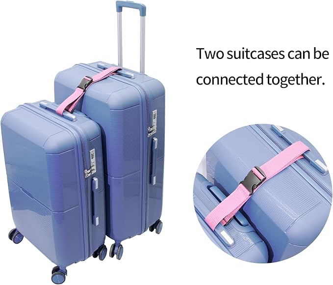 Luggage Straps 2-80Pink