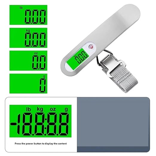 Luggage Weight Scale, 5pcs 50kg Luggage Scale Portable Digital Hand Hanging Baggage Scale for Travel Suitcase Weight Scales Weigher,for Travel
