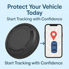 Magnetic Hidden GPS Tracker for Vehicles – 365 Days Battery Life, No Subscription, Car Tracker Device Hidden (Android Tracker)