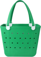 Lightweight Extra large Rubber Beach Bag Small mini Tote Bag for Gym Waterproof medium Open Handbag for Pool Sports
