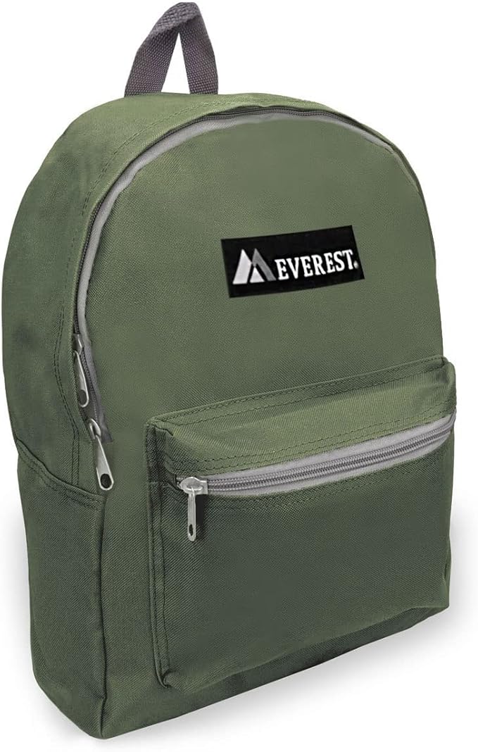 Everest 1045K Basic Backpack, 15", Olive