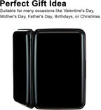 Credit Card Holder Small RFID Blocking Wallet Business Metal Slim Mini Aluminum Hard Case for Women Men