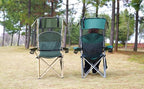 VTOY Portable Camping Chair with Canopy - Folding Chair with Canopy, Durable 600D Oxford Canopy Chair for Camping, Beach, Picnics, Fishing & Sports