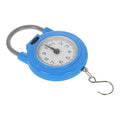 Healeved Mini Digital Hanging Scale with Hook, Portable Electronic Luggage and Fishing Scale, High Accuracy Handheld Spring Balance for Travel and Home Use, Blue