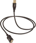 Amazon Basics USB-A 2.0 Extension Cable, Male to Female, 480Mbps Transfer Speed, USB Extender, Extra Long 9.8 Foot, Black
