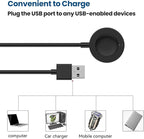 Compatible with Citizen CZ Smart Watch Charger, 3.3ft Rapid Charging Cable Magnetic Charger Dock for Citizen CZ Smartwatch (Black)