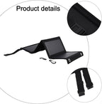 Efficient 10W Solar Panel Charger Foldable Portable Power Bank for Mobile Devices in Outdoor Activities