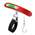 Luggage Weight Scale, Digital Luggage Scale Hand Luggage Electronic Scale Portable Electronic Scale for Travelers Handheld Scale 110 Lbs,for Travel(Red)
