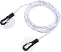 Travel Retractable Clothes Lines for Hanging Clothes Outside Bungee Cord Portable Retractable Clothesline with Hooks and Suction Cups Camping Accessories Cruise for Indoor Home Camping Travel, White