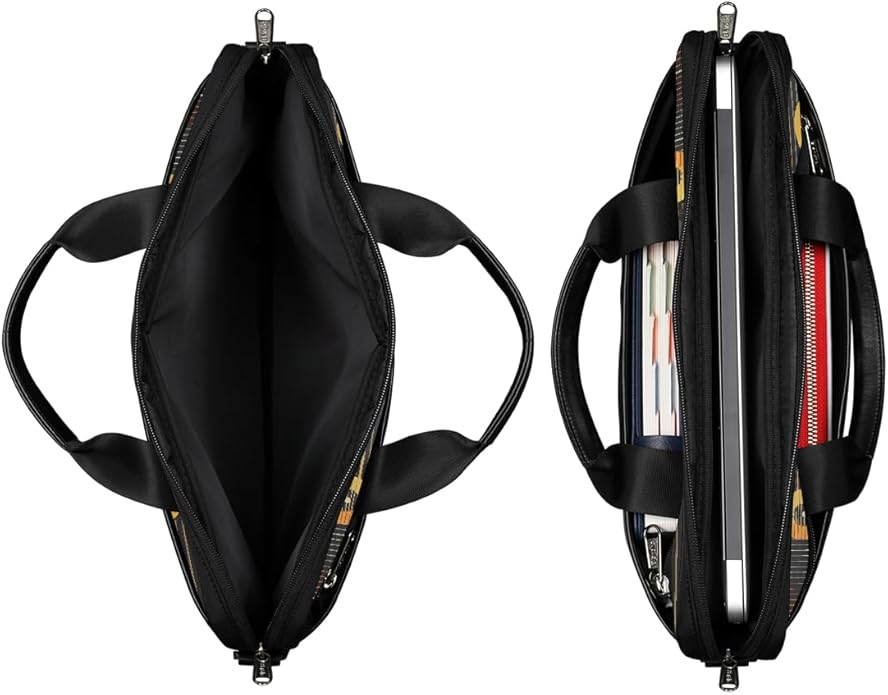 Laptop Shoulder Bag for Women Men, Waterproof Computer Case Messenger Bag Briefcase for Business Office Travel