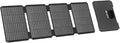 GEYOTO S45 Solar Panel 45W with USB-A and 25W USB-C Ports,25% High Efficiency Folding Solar Panel,Portable Solar Charger Compatible with Phones,Power Bank,IP68 Waterproof Solar Charger for Backpacking