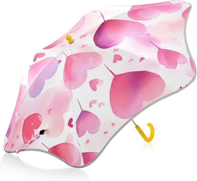 ALAZA Kids Umbrella Stick Umbrellas Cute Umbrella for Boys Girls Toddler UV/Sun Rain Windproof
