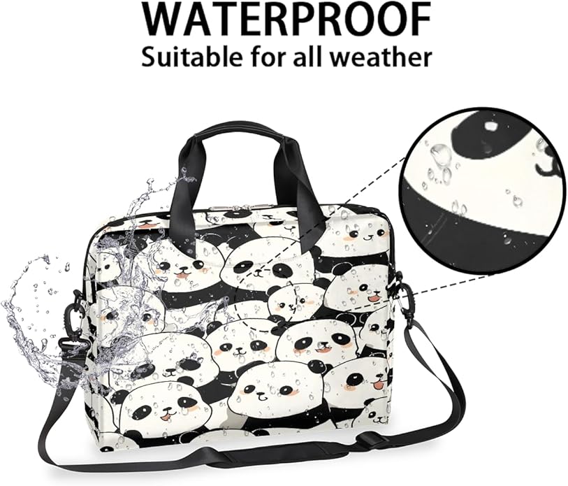 Cute Laptop Shoulder Bag for Women Men, Computer Laptop Bag Laptop Sleeve Case Laptop Satchel Briefcase Carrying Bag QA-1