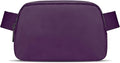 JSJ Mini Fanny Pack for Women & Men,Valentines Day Gifts for Girls Teens Kids Daughter Sister Her,Trendy Stuff Crossbody Bags Cute Everywhere Belt Bags. (Aubergine)