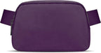 JSJ Mini Fanny Pack for Women & Men,Valentines Day Gifts for Girls Teens Kids Daughter Sister Her,Trendy Stuff Crossbody Bags Cute Everywhere Belt Bags. (Purple)