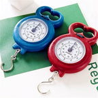 10kg Portable Mini Dial Luggage Scale Multifunction Hanging Measure Balance Fish Hook Weighing