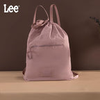 Lee Drawstring Backpack Bag Lightweight Small Gym Swim Beach Bag Water Resistant Sports Sackpack for Men Women, LEE48-002DPK