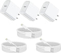 Fast Charging iPhone Fast Charger,3Pack[Apple MFi Certified]Fast Charger iPhone Quick Charging PD USB-C Blocks Cube Adapter with USB C to Lightning Cable for i Phone14/13/12/11 Pro Max Plus/Xs/SE,iPad