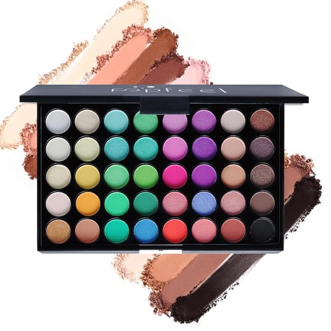 FantasyDay All in One Makeup Kit for Women Full Kit Girls Makeup Gift Sets Xmas Essential Bundle Include Eyeshadow Palette Lipstick Blush Concealer Eyeliner Mascara Foundation Brush Eyebrow Pencil