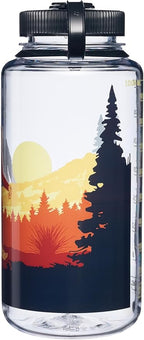 Nalgene 32 oz Wide Mouth Water Bottle | BPA-Free, Durable & Leak Proof, Lightweight Bottle for Hiking & Gym, Work & Travel