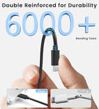 2Pack USB C Charging Cable Compatible with Samsung Galaxy Watch 8/8 Classic 7/6/6 Classic/5 Pro/5/4/3/FE/Ultra 2025/2024/Active 1/2 Type C Magnetic Charger for Samsung Galaxy Watch