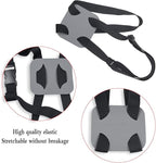 Luggage Bungee Strap，Luggage Straps Bag Bungees for Add a Bag Easy to Travel Suitcase Elastic Strap Belt（2-Pack-Grey）