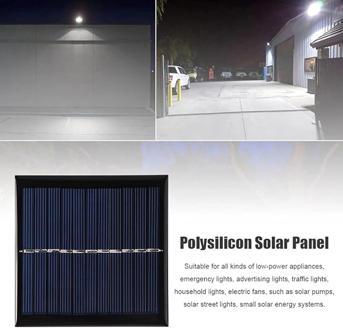 1W 5.5V USB Solar Panel DIY Solar System for Cell Phone Charger 95X95mm Great Performance Solar Panel Phone Charger.