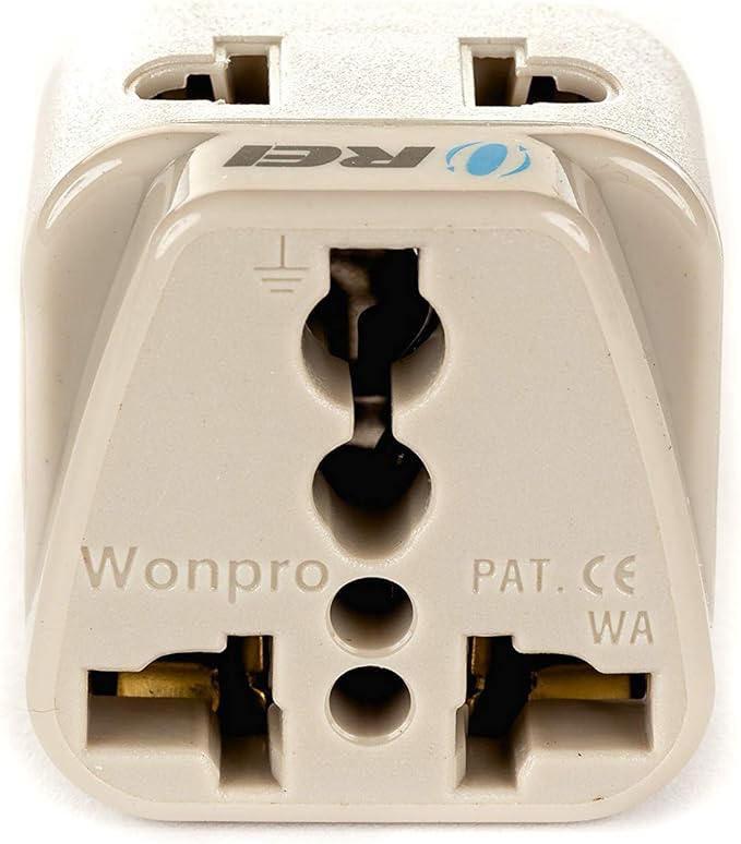 OREI Type J Adapter – Switzerland Travel Plug Adapter – US to Switzerland Plug Adapter – CE Certified & RoHS Compliant Type J Converter