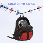 Travel Clothesline: 11.8Ft Portable Clothes Line with 24 Clothes Clips Corde a Linge Voyage Camper Essentials for Travel/Courtyard/Balcony/Hotel Rooms or Bathroom