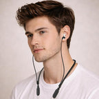 Ultra Strong Magnetic Compatible Airpod Pro Strap Anti-Lost Cord Sports Lanyard Compatible with Airpods 4 3 2 1 Pro 3 2 1, Black